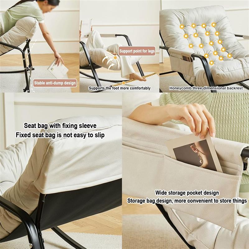 SleepEase Relaxing Sleeping Rocking Chair | Comfortable relaxing chair