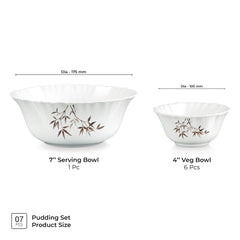 Aurelia Collection 7 Pcs Pudding Set - ARASHI (Treo by Milton)
