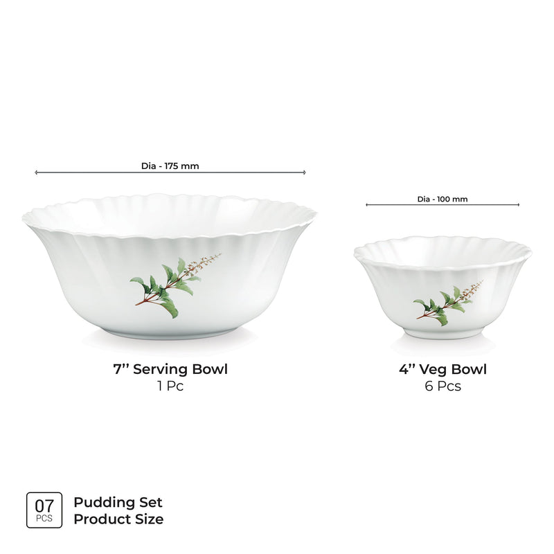 Aurelia Collection 7 Pcs Pudding Set - SAVIRA (Treo by Milton)