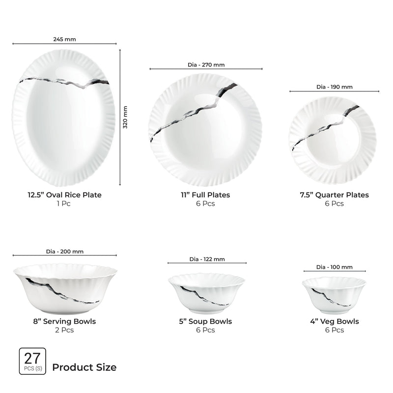 Aurelia Collection Dinner Set - STRIA