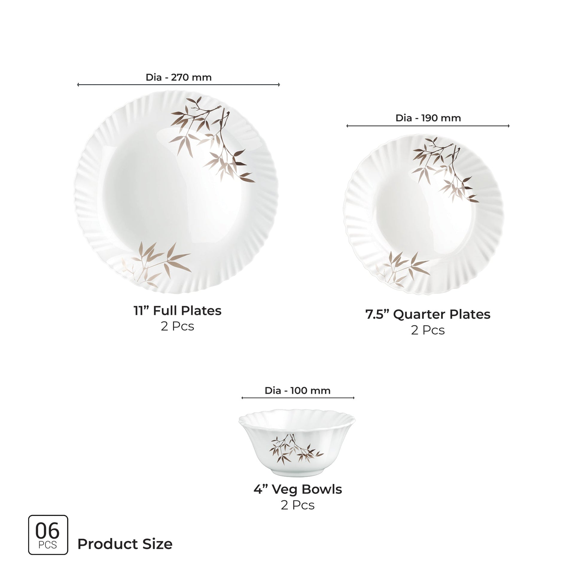 Aurelia Collection Dinner Set - ARASHI
