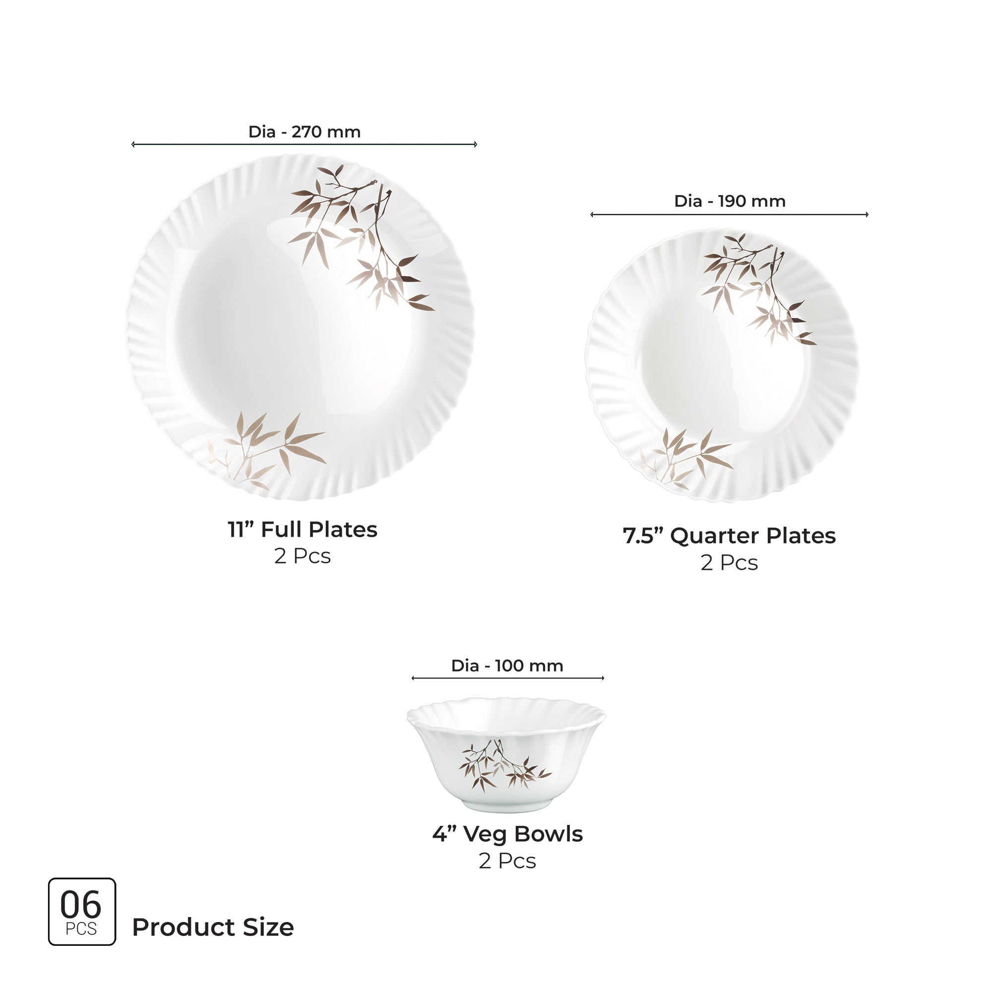 Aurelia Collection Dinner Set - ARASHI