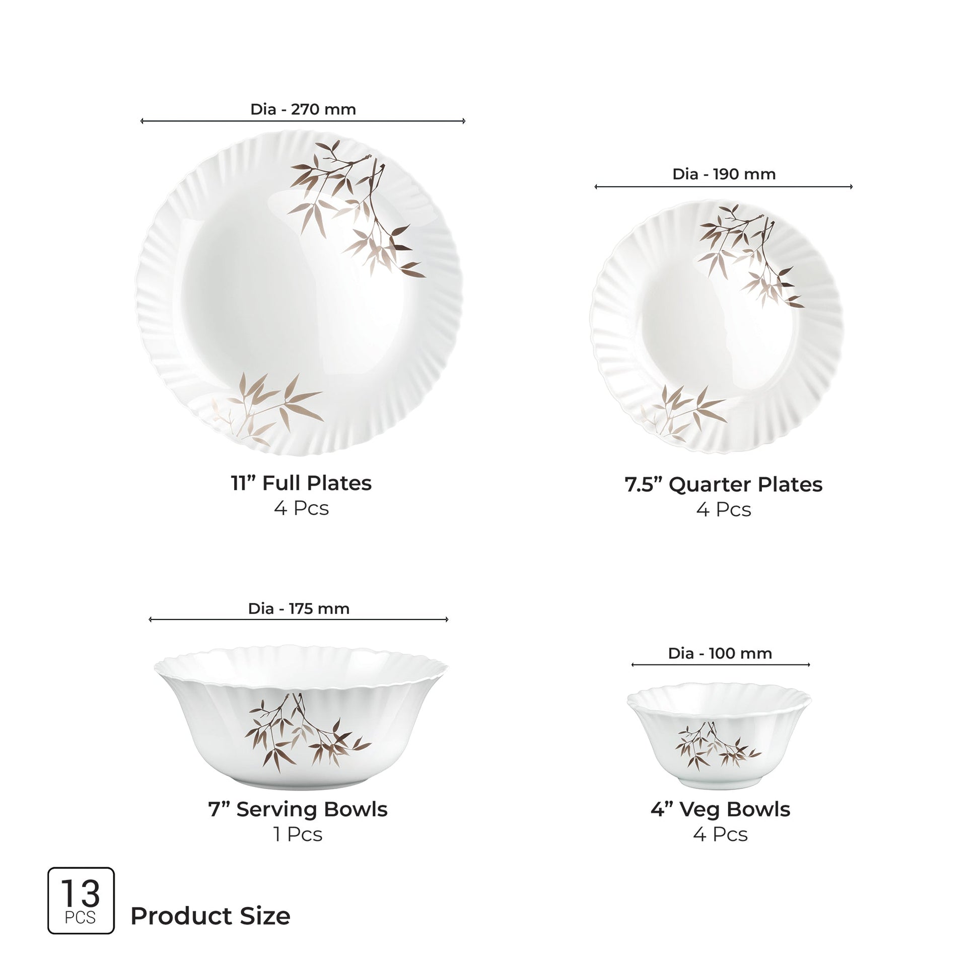 Aurelia Collection Dinner Set - ARASHI