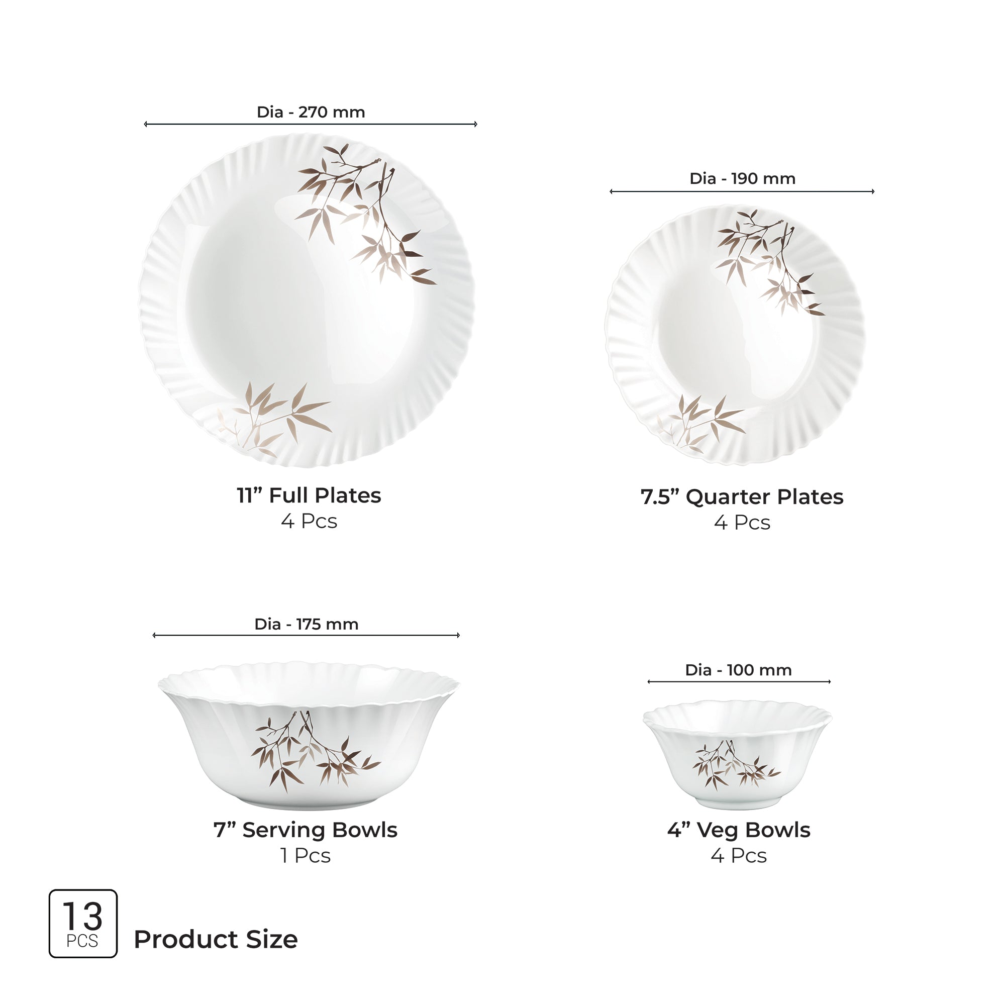 Aurelia Collection Dinner Set - ARASHI
