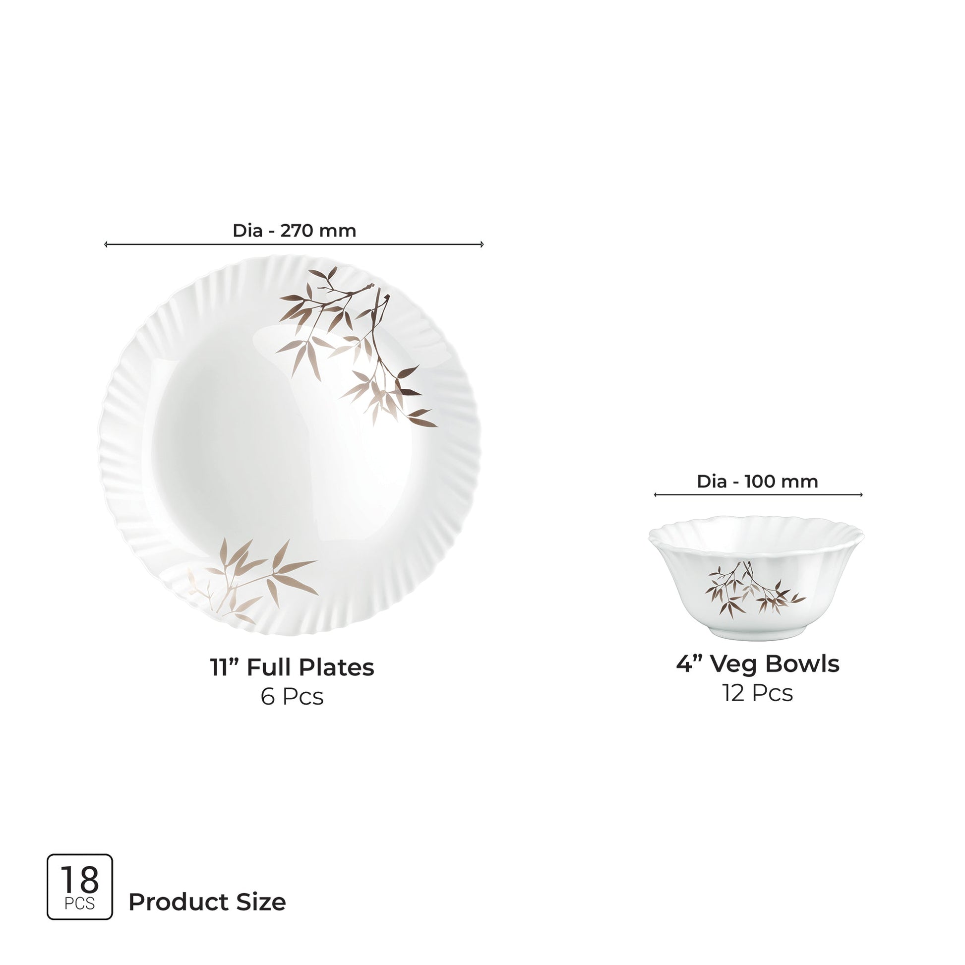 Aurelia Collection Dinner Set - ARASHI