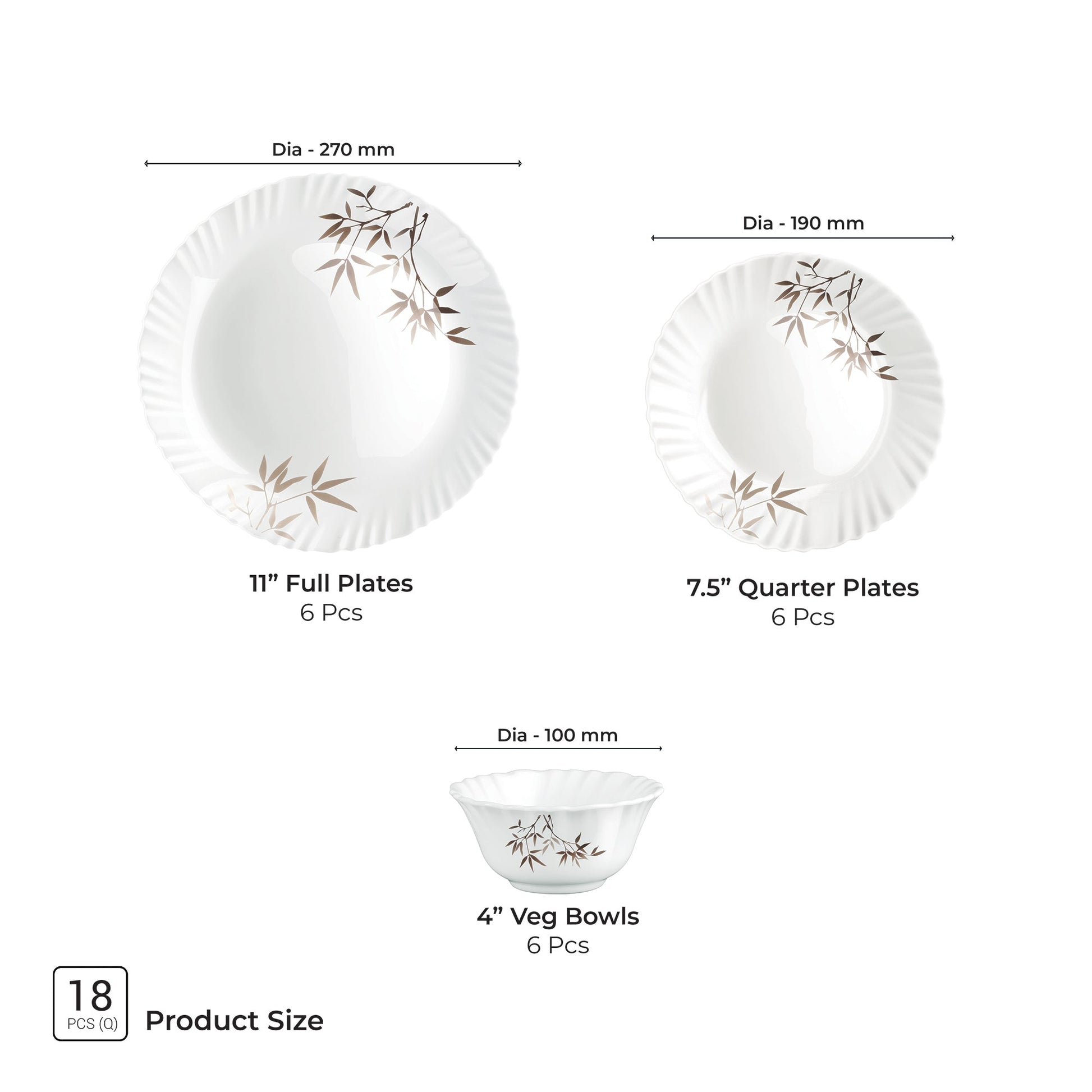 Aurelia Collection Dinner Set - ARASHI