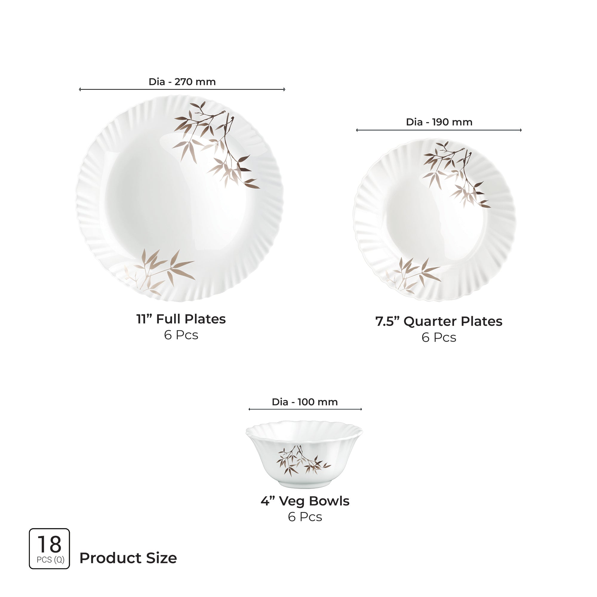 Aurelia Collection Dinner Set - ARASHI