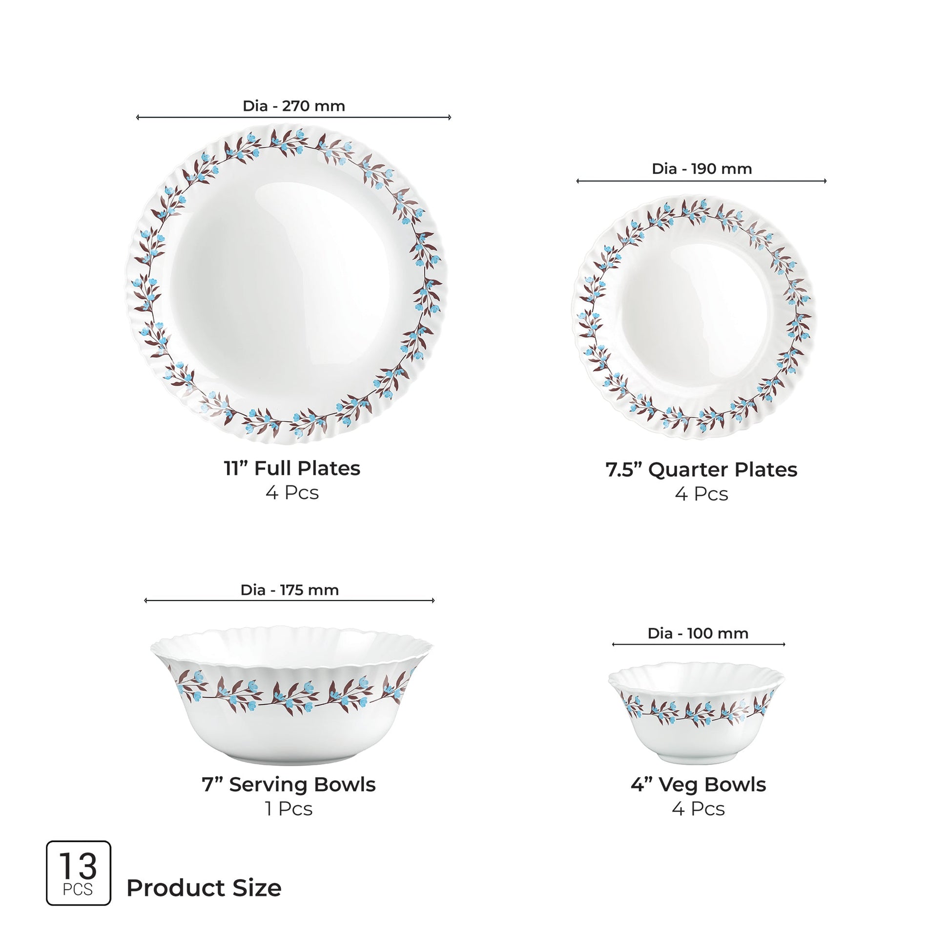 Aurelia Collection Dinner Set - LAVELLE