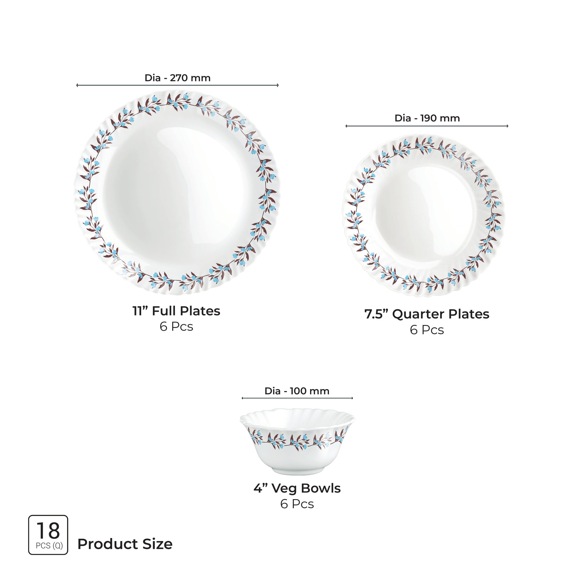Aurelia Collection Dinner Set - LAVELLE