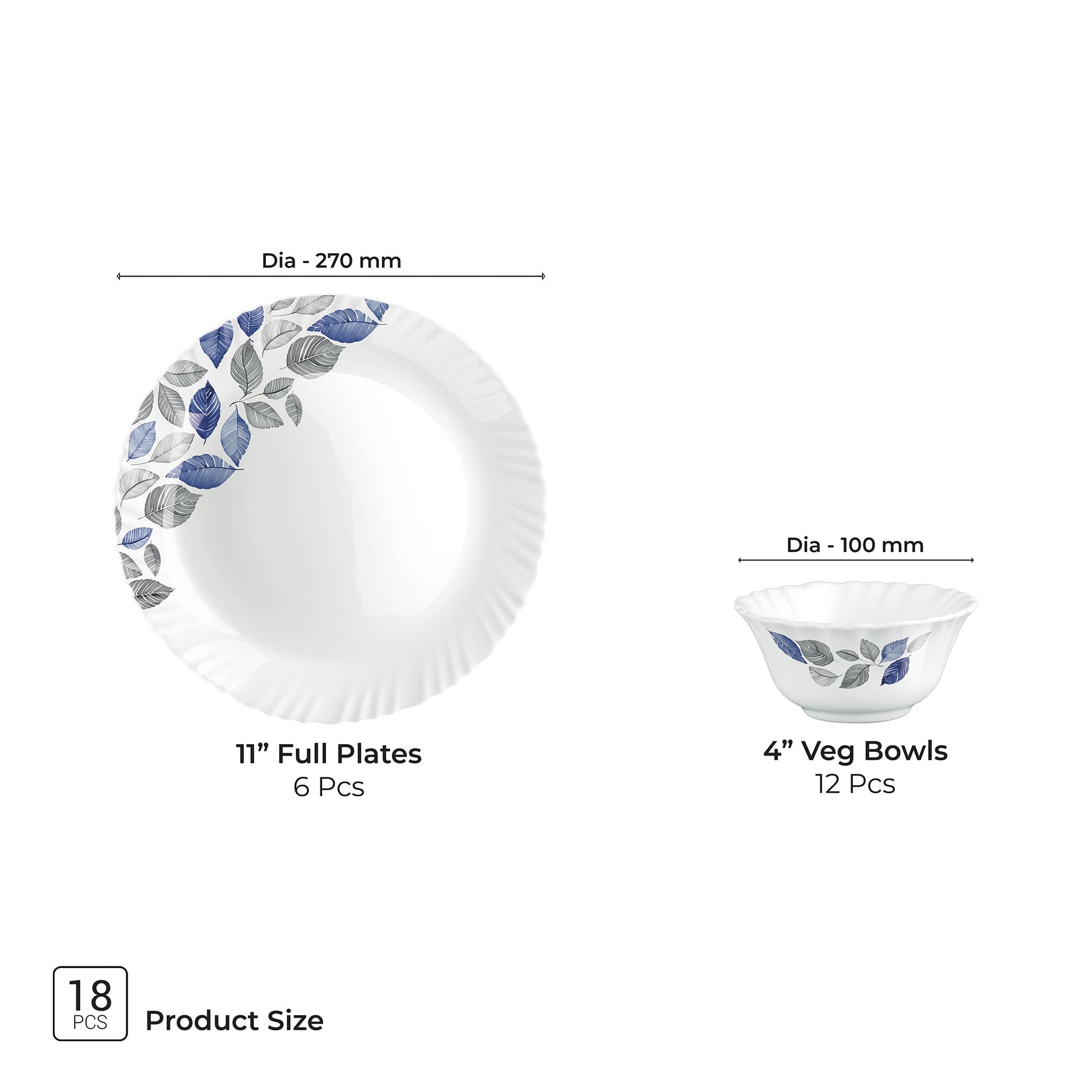 Aurelia Collection Dinner Set - LUNIS