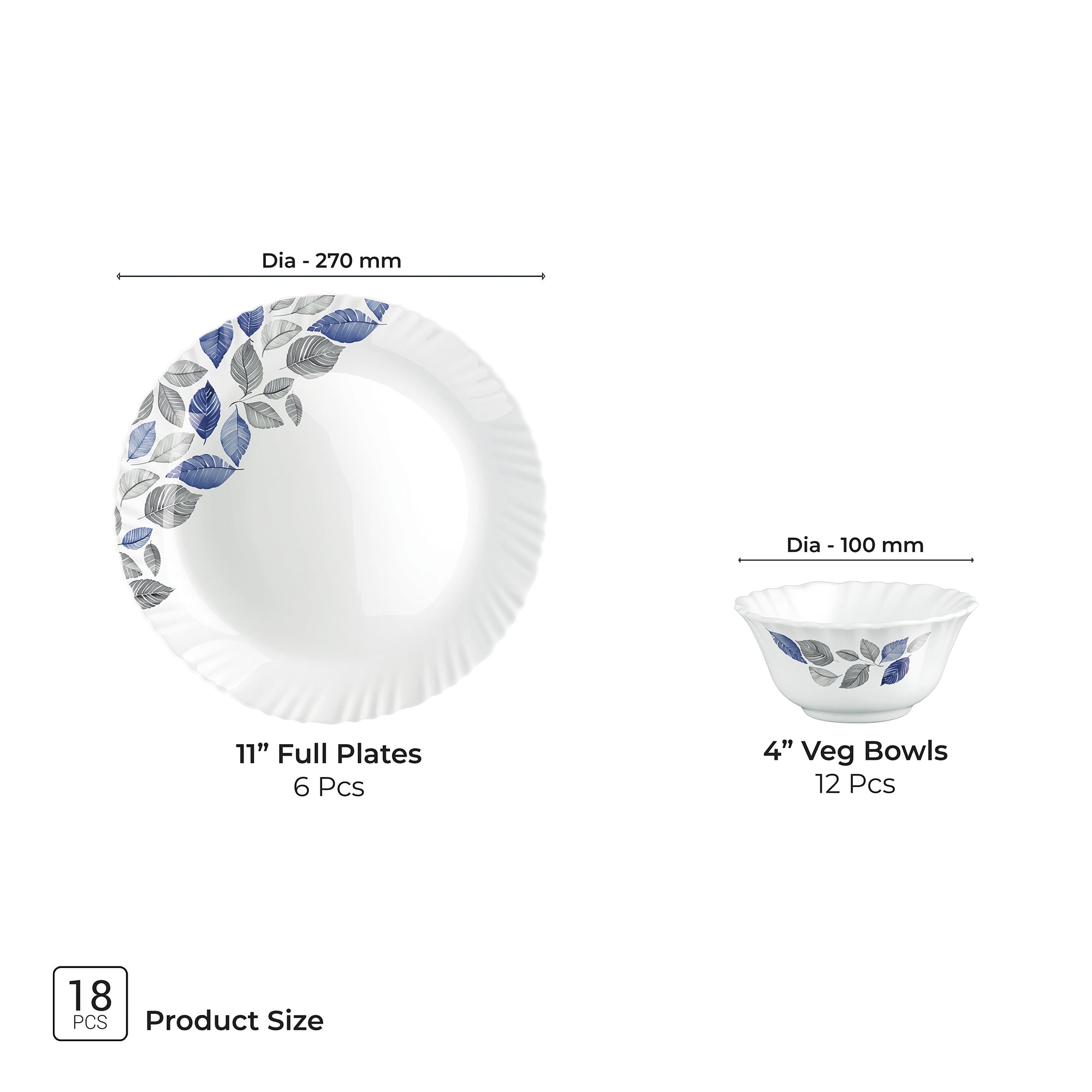 Aurelia Collection Dinner Set - LUNIS