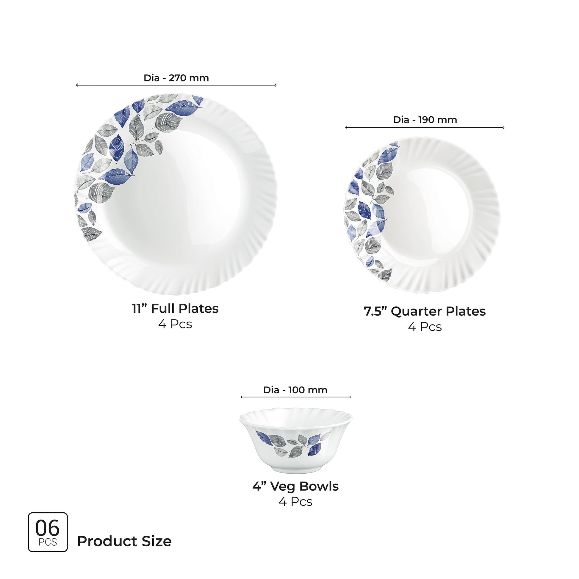 Aurelia Collection Dinner Set - LUNIS