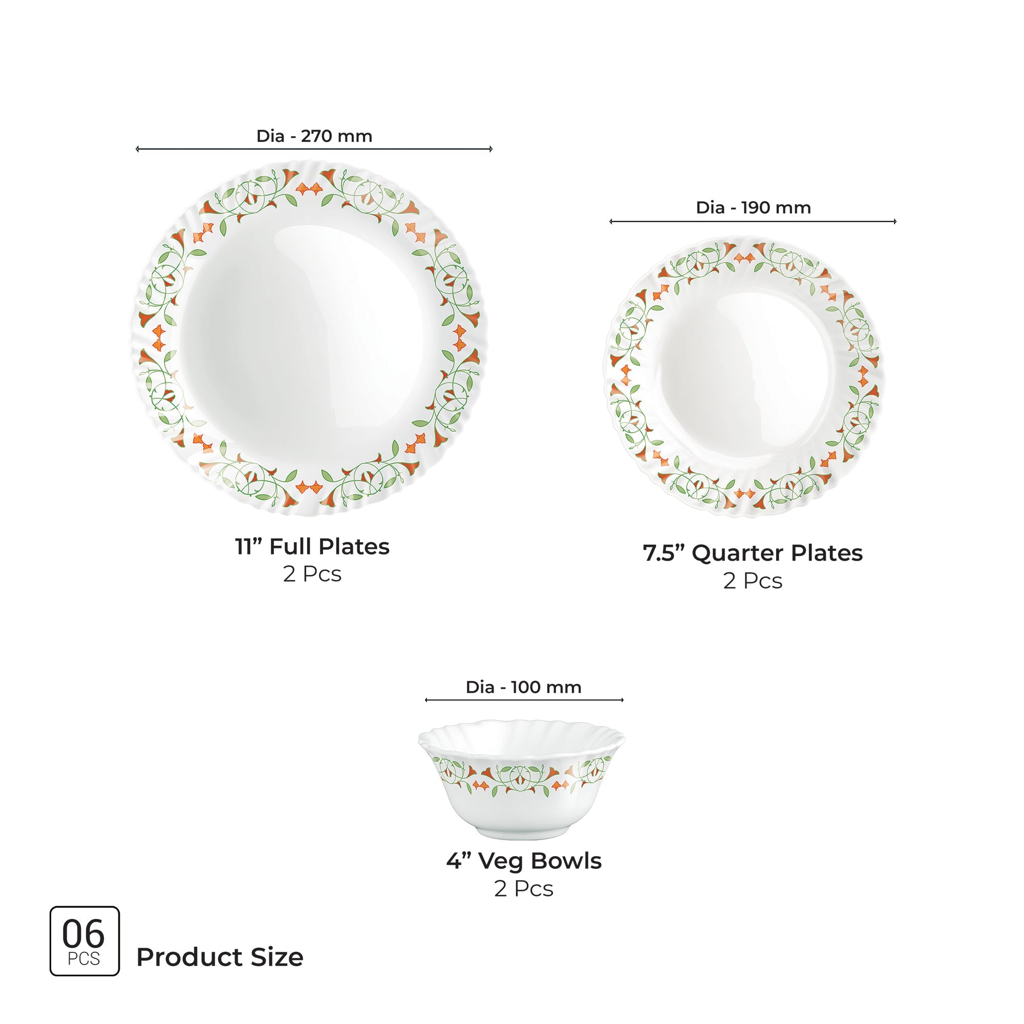 Aurelia Collection Dinner Set - MEENA