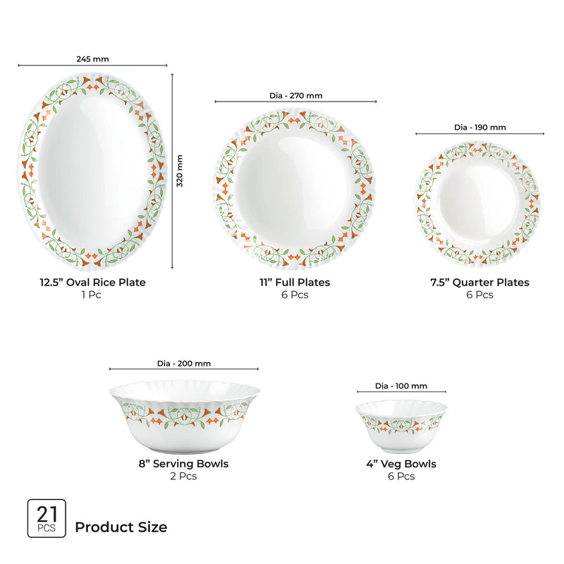 Aurelia Collection Dinner Set - MEENA
