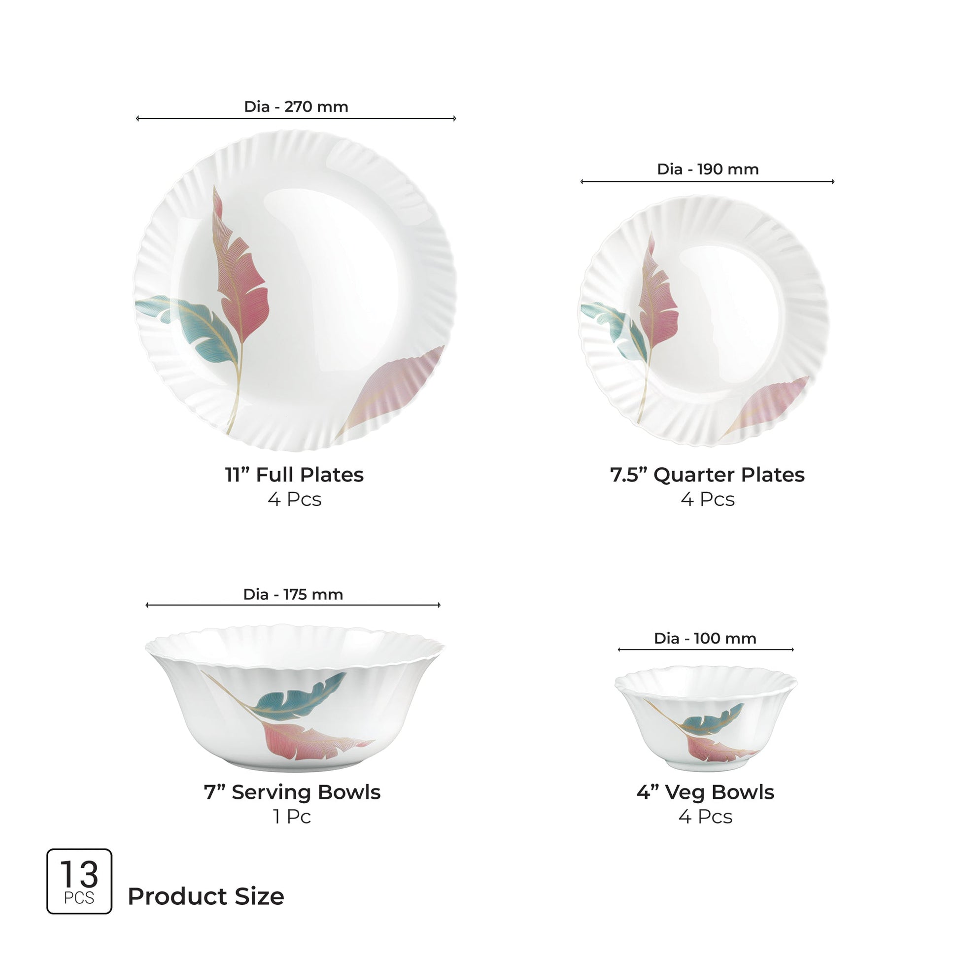 Aurelia Collection Dinner Set - PALMA