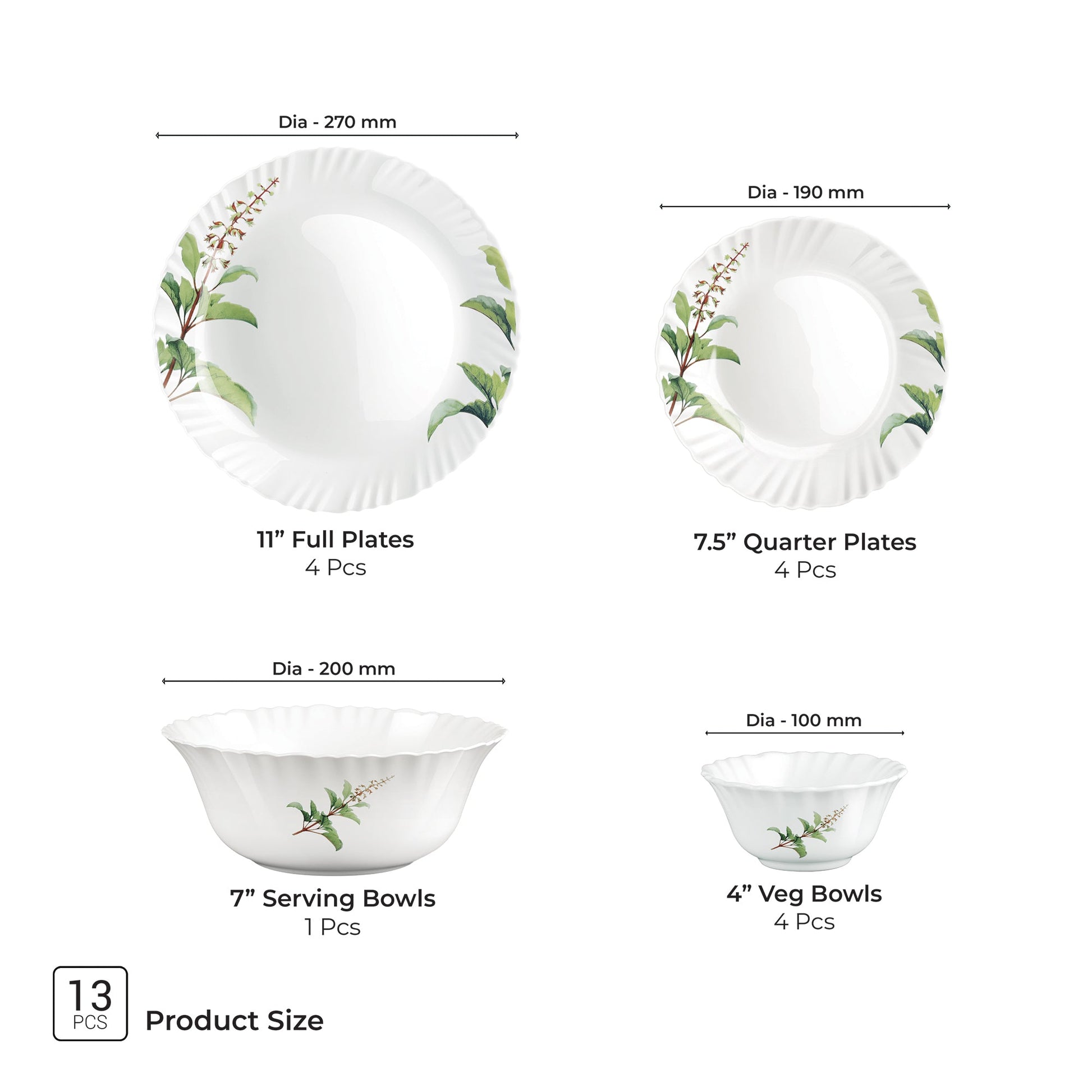 Aurelia Collection Dinner Set - SAVIRA