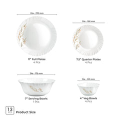 Aurelia Collection Dinner Set - SELENE