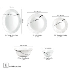 Aurelia Collection Dinner Set - STRIA