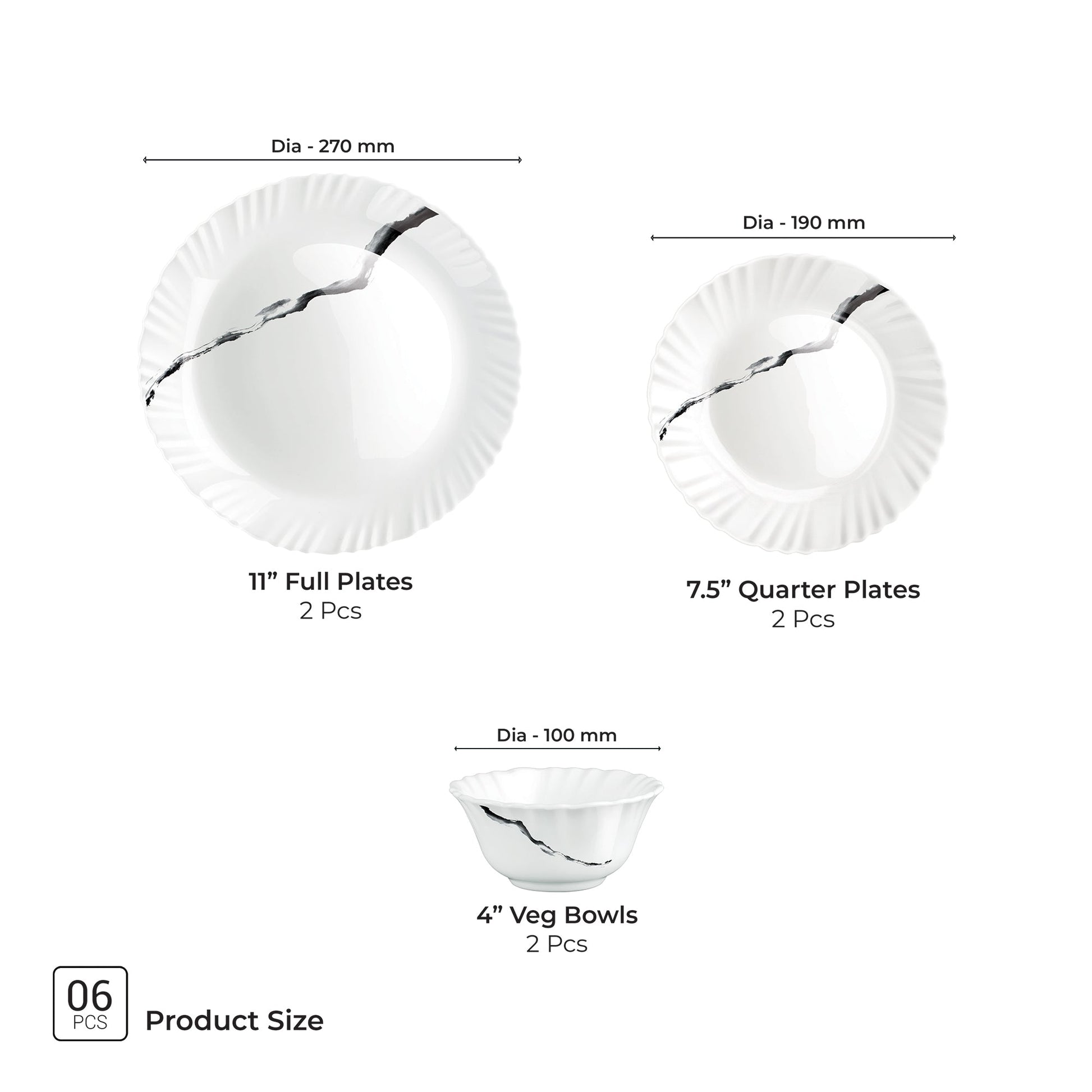Aurelia Collection Dinner Set - STRIA