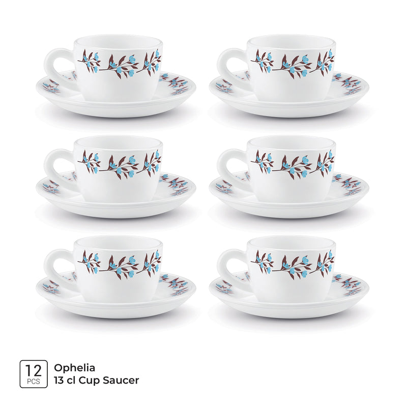 Ophelia 13 CL Cup Saucer Set - LAVELLE (Treo by Milton)