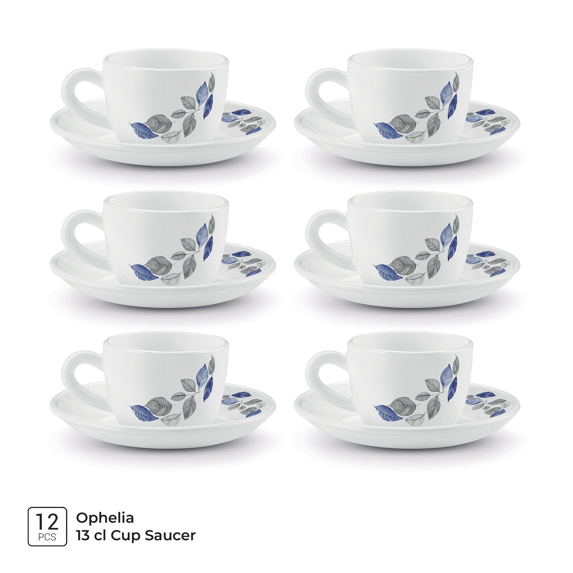 Ophelia 13 CL Cup Saucer Set - LUNIS (Treo by Milton)