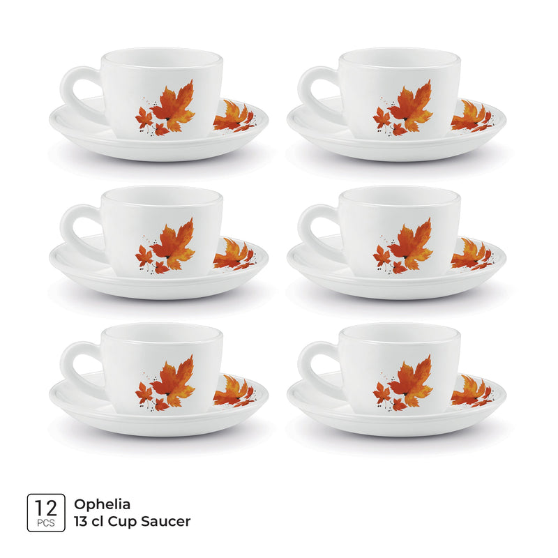 Ophelia 13 CL Cup Saucer Set - MAPELLE (Treo by Milton)