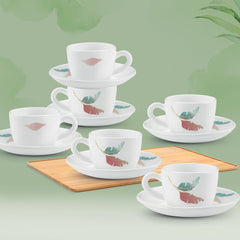 Ophelia 13 CL Cup Saucer Set - PALMA (Treo by Milton)