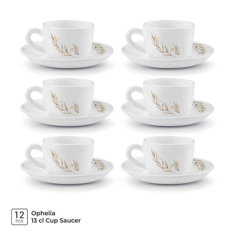 Ophelia 13 CL Cup Saucer Set - SELENE (Treo by Milton)