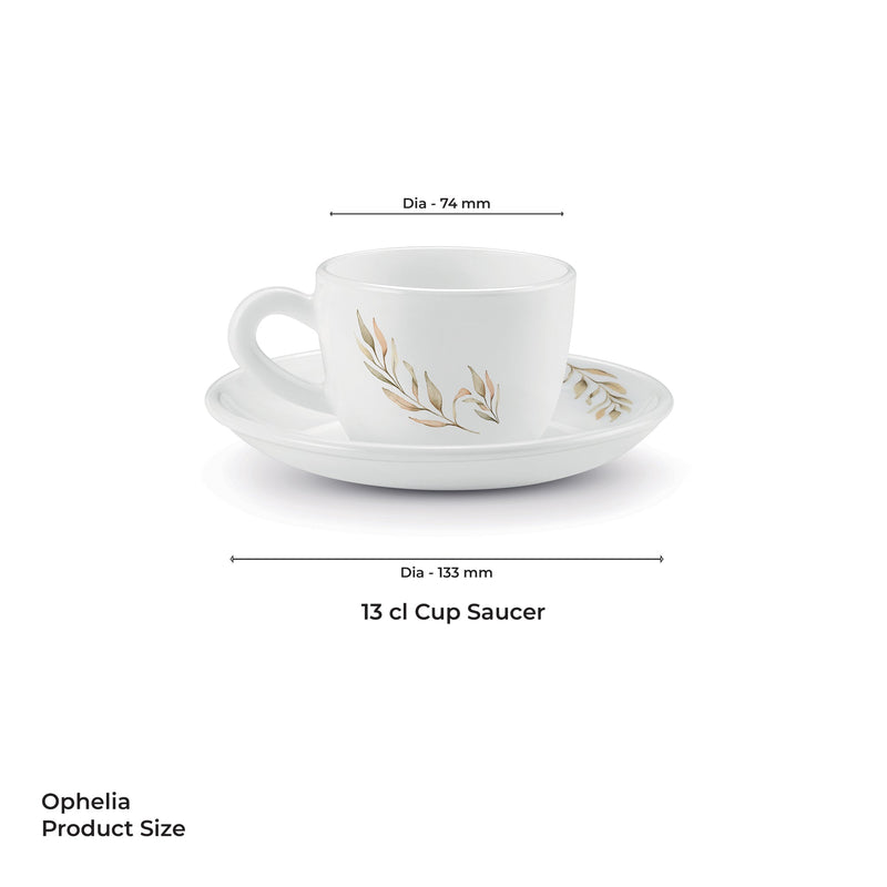 Ophelia 13 CL Cup Saucer Set - SELENE (Treo by Milton)