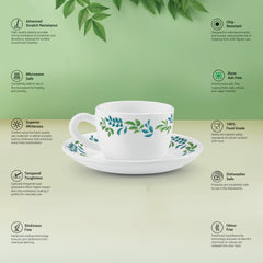 Ophelia 13 CL Cup Saucer Set - VERDINIA (Treo by Milton)