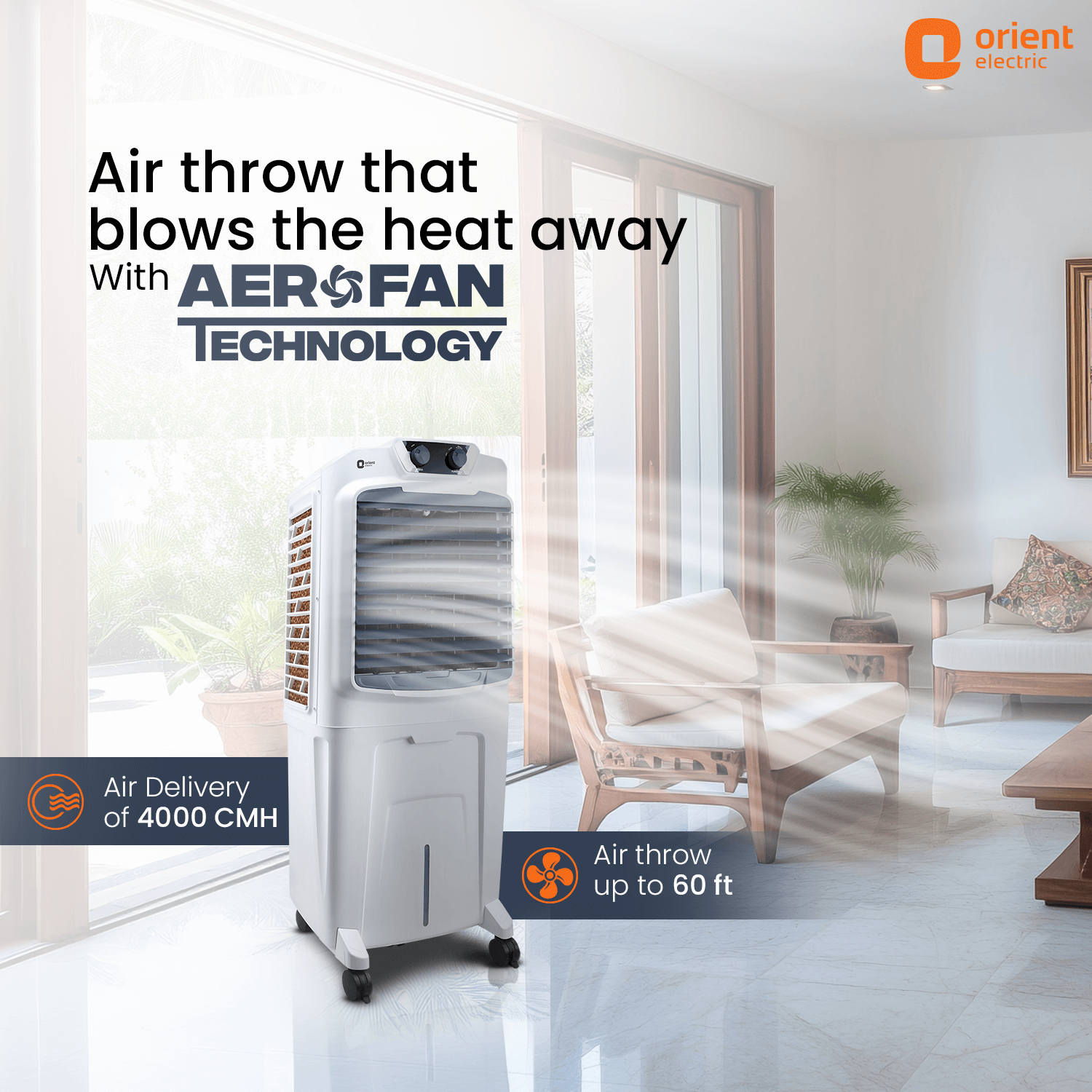 Optimo Desert Air Cooler for Home