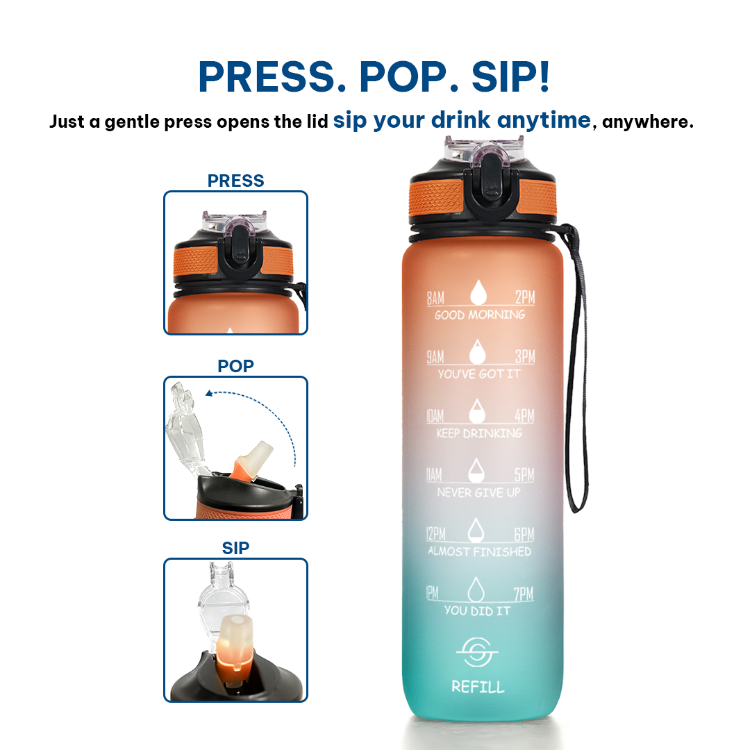 Motivational Water Bottle