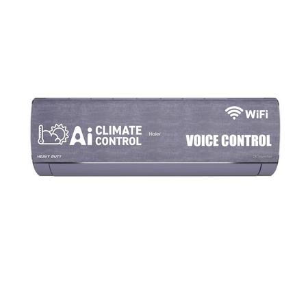 Haier 1.6 Ton 5 Star Split Inverter AC With Midnight Dream (Purple), AI Climate Control, Voice Control & WiFi, Supersonic Cooling in 10 Sec, Frost Self Clean, Intelli Convertible 7 in 1, 4 Way Swing