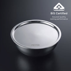 Meyer Trivantage Pro 26cm/3.6L Triply Stainless Steel Tasla with lid