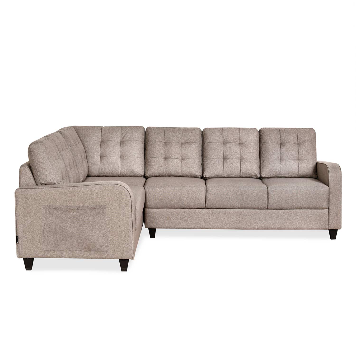 Nilkamal Protean Lounger RH Sofa (Light Brown)