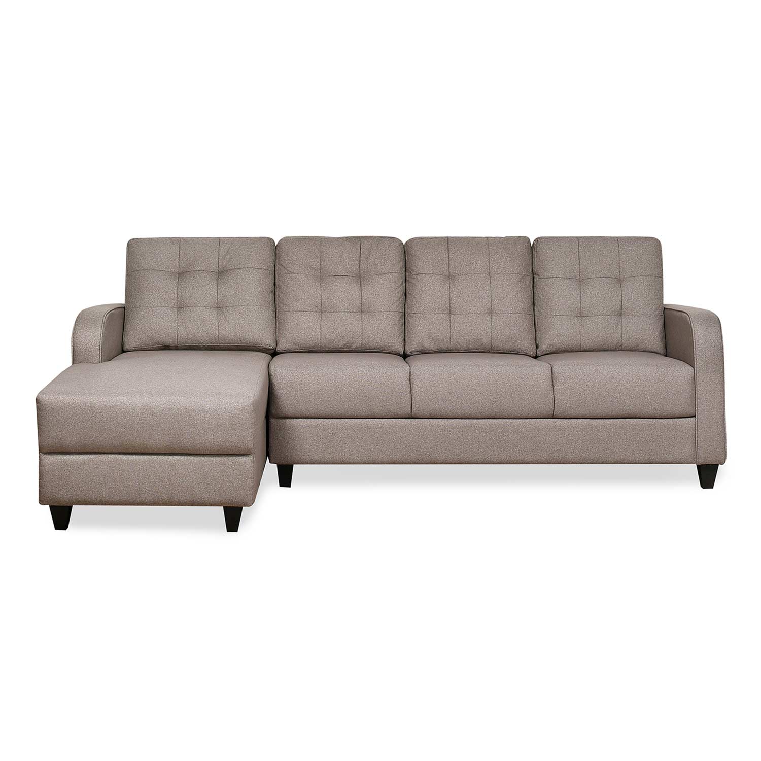 Nilkamal Protean Plus Lounger Right Hand Side Sofa (Brown)