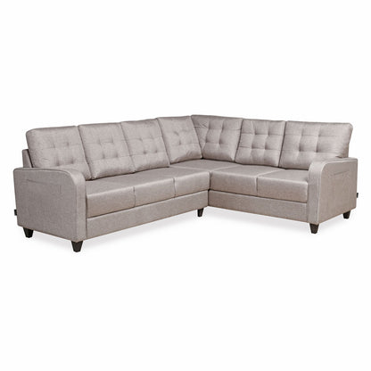 Nilkamal Protean Corner LH Sofa (Light Brown)