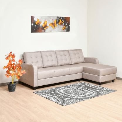 Nilkamal Protean Lounger LH Sofa (Light Brown)