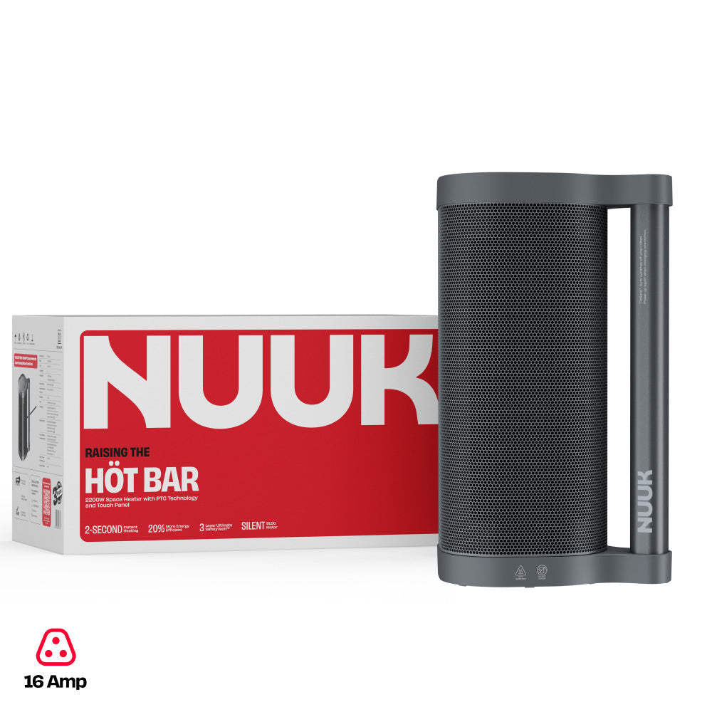 HÖT BAR | 2200W Space Heater with PTC Technology and Feather Touch Panel