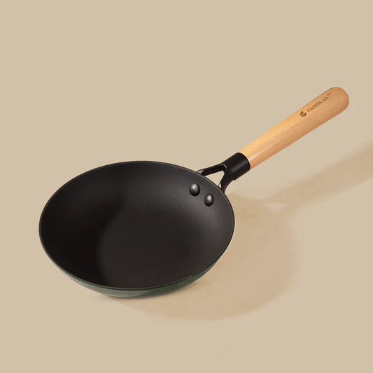 No. 8 Enamel Cast Iron Pan LITE (20cm)