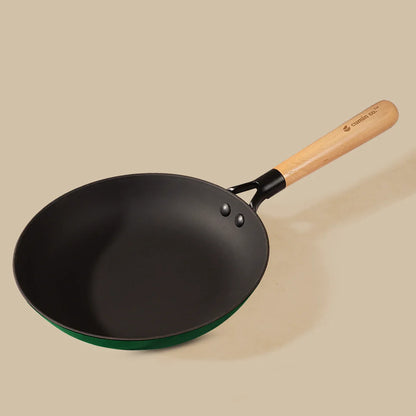 No. 9 Enamel Cast Iron Pan LITE (24cm)