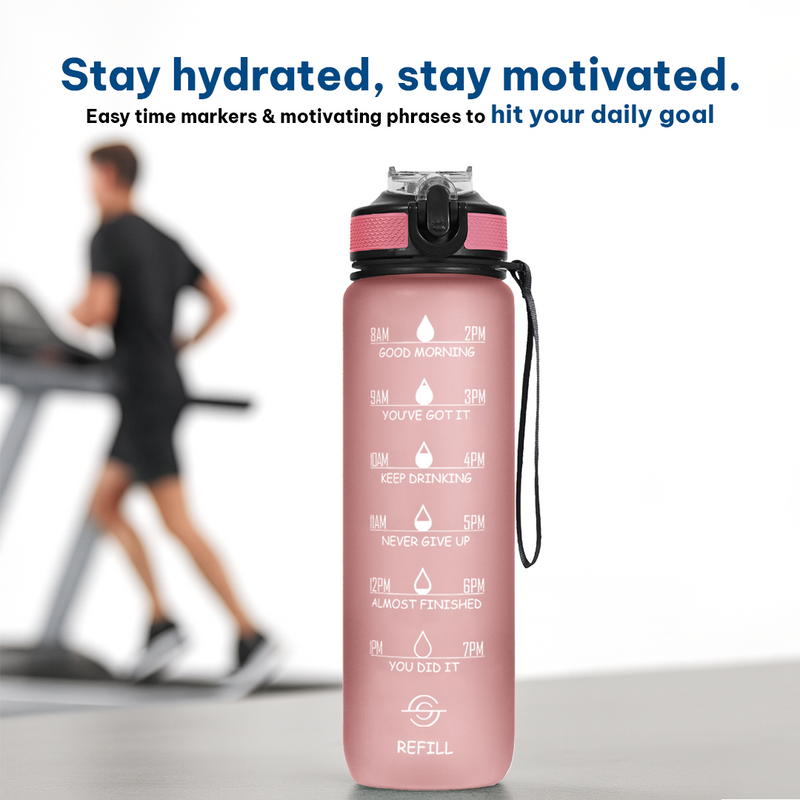 Motivational Water Bottle