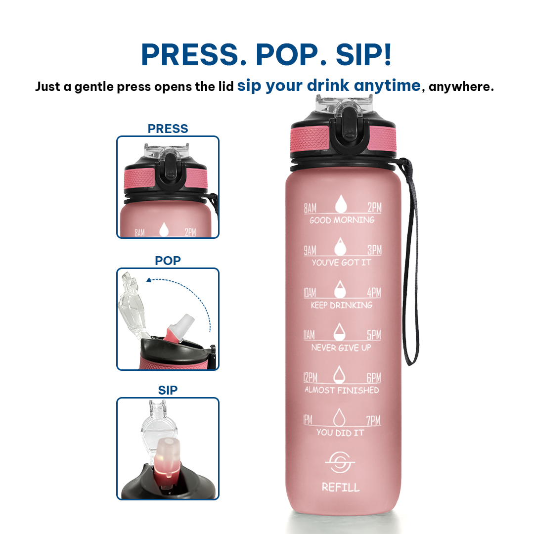 Motivational Water Bottle