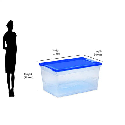 Nilkamal 50 Ltr Multipurpose Storage Box with Lid