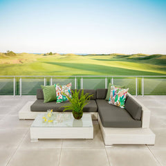 Alison Outdoor Sofa Set 2 Seater Right Sofa, 2 Seater Left Sofa and 1 Center Table