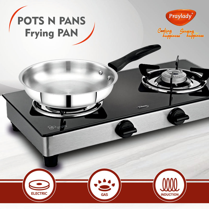 Pots & Pans Series Stainless Steel Frying Pan