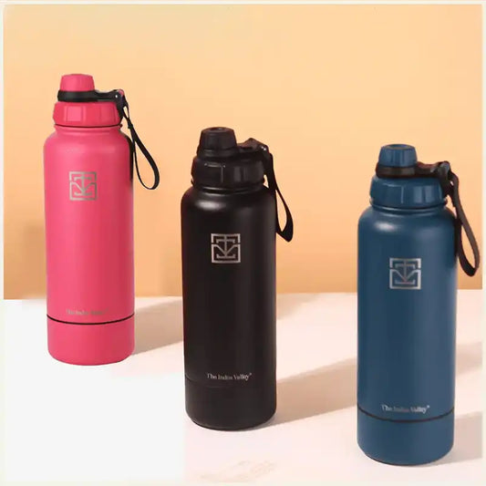 Premium Stainless Steel Vacuum Insulated Water Bottle Flask, Storage Container, Hot & Cold, 900 ml