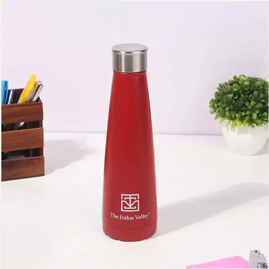 Pro-hydro Vacuum Insulated Stainless Steel Water Bottle Narrow Mouth, Fits All Car Cup Holders,500ml