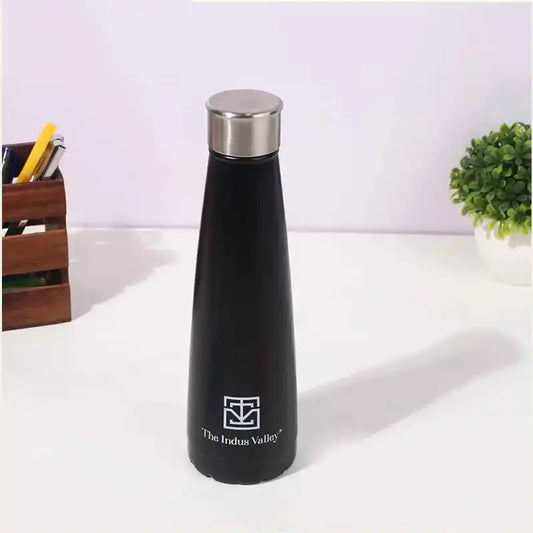 Pro-hydro Vacuum Insulated Stainless Steel Water Bottle Narrow Mouth, Fits All Car Cup Holders,500ml