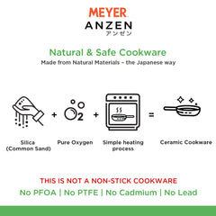 Meyer Anzen Ceramic Coated Cookware 2 piece Set -20cm frypan +24cm frypan
